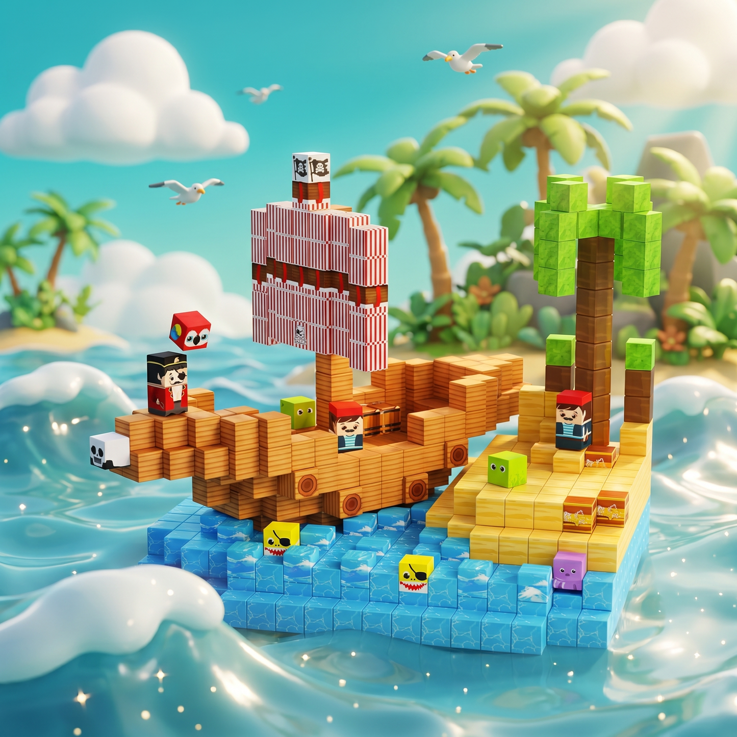 MagniCubes - Junior Magnetic Building Blocks™