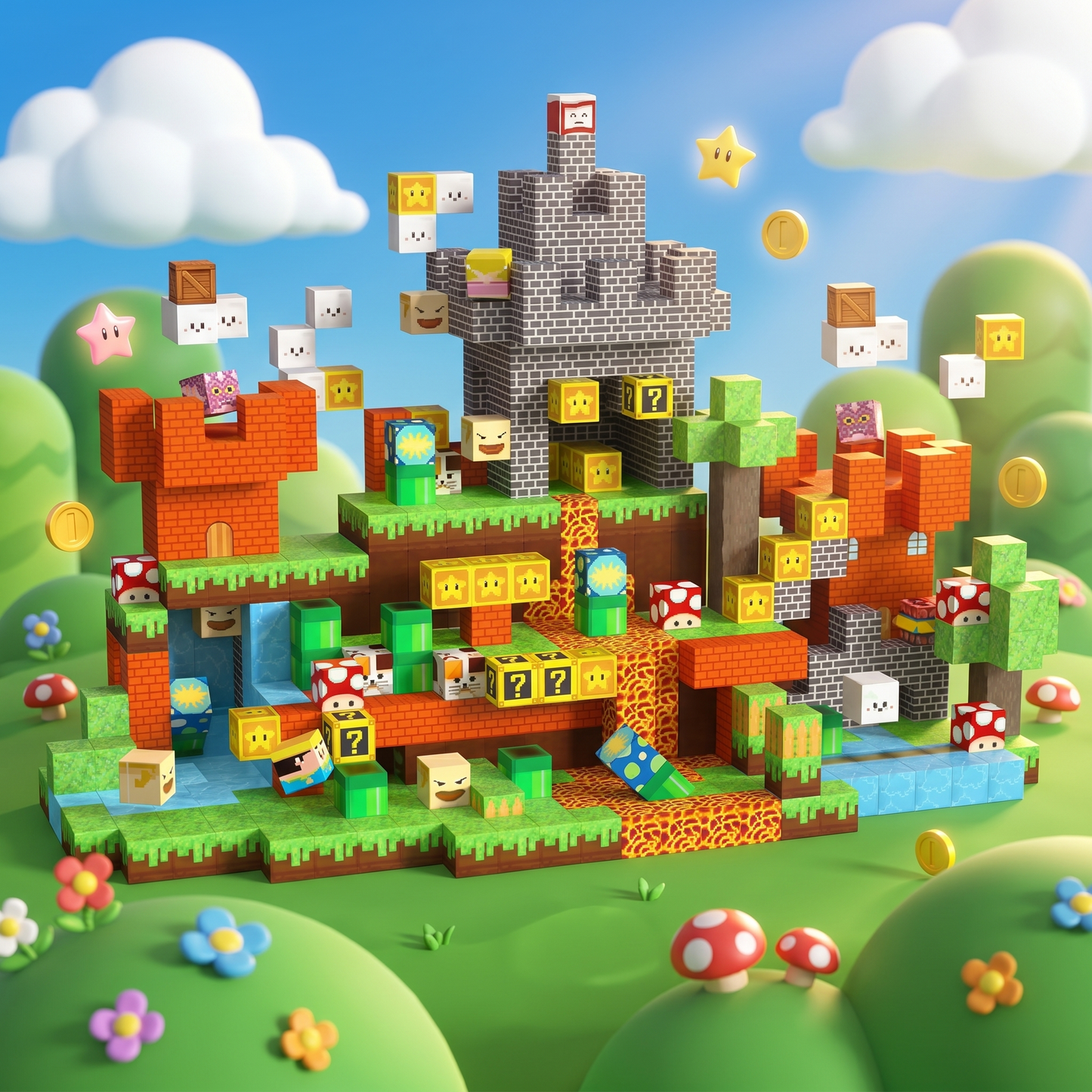 MagniCubes - Junior Magnetic Building Blocks™